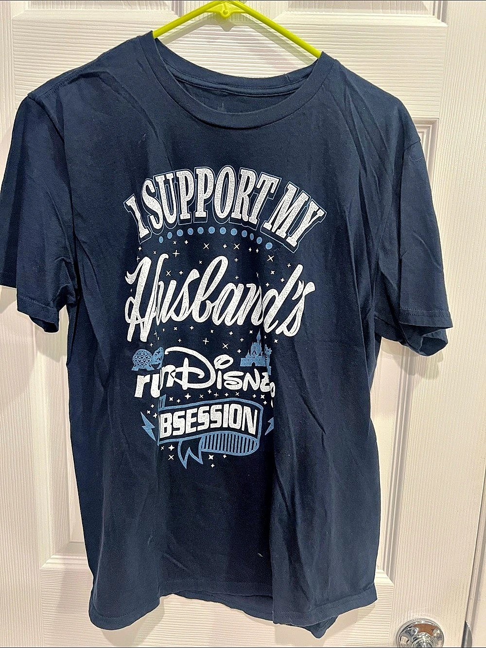 Run Disney Graphic Short Sleeve Tee in Blue